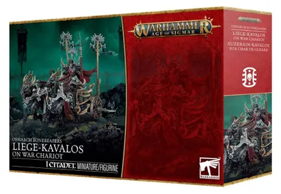 Produktbild von Games Workshop Kavalosfürst auf Kriegsstreitwagen, Sammelfigur