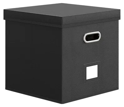 Image de Boîte de rangement empilable avec couvercle, idéale pour les photos et les instruments de musique