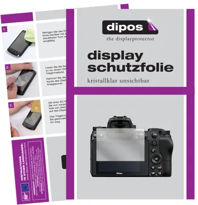 Produktbild von 6x Schutzfolie für Nikon Z 7 klar Displayschutzfolie Folie Display Schutz dipos