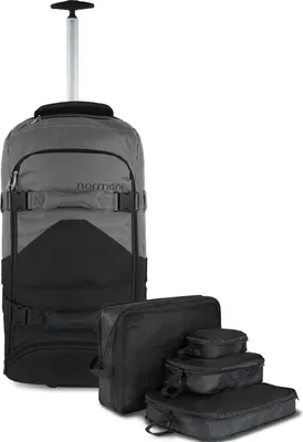 Produktbild von normani Reisetasche mit Rucksackfunktion 90 L mit 4 Kleidertaschen