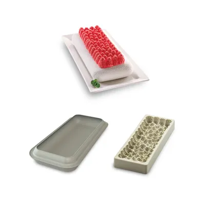 Produktbild von Backform 28 cm SILIKONFORM Kuchenform Backblech Neu SILIKOMART