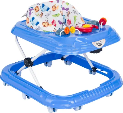 Produktbild von Tobi Gehfrei Lauflernhilfe Lauflernwagen Babywalker mit Spielset Blau