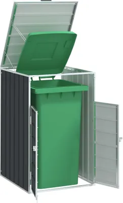Produktbild von Vidaxx Containeraufbewahrung für 1 Container 72x81x115 cm Stahl Anthrazit