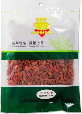 Immagine prodotto di Bacche di Goji Golden Lion essiccate 150 g | Frutti di bacca di lupo, bacche di Goji | Nespola rossa