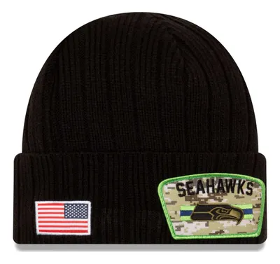 Produktbild von New Era NFL Seattle Seahawks Salute To Service Beanie 60182651 - OS