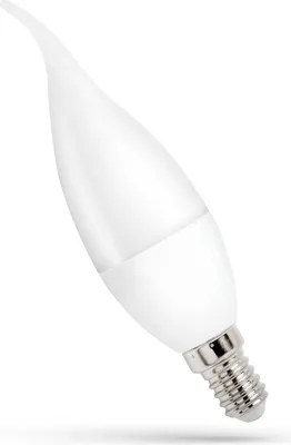 Produktbild von Spectrum LED Leuchtmittel Windstoß Kerze 4W = 30W E14 matt 340lm Neutralweiß 4000K 260°