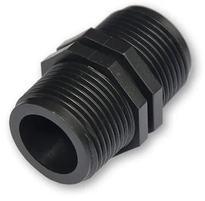 Produktbild von Bradas DSA-491010L Kunststoff Verbindungsnippel 1 Zoll Außengewinde