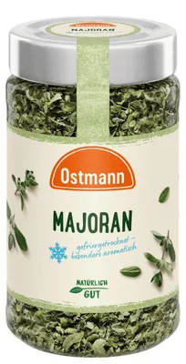 Produktbild von Ostmann Majoran gefriergetrocknet herb-würziges Aroma Packung 12g