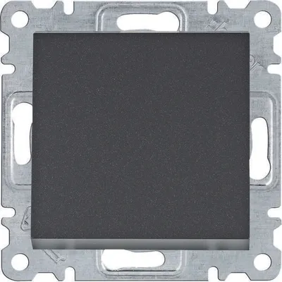 Produktbild von HAGER lumina Einpoliger Schalter schwarz WL0013