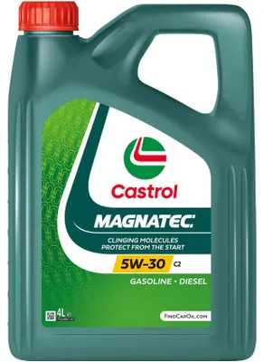 Produktbild von Castrol Magnatec 5W-30 C2, 4 l, 5W-30, Sommer/Winter, Auto, -39 °C, 216 °C