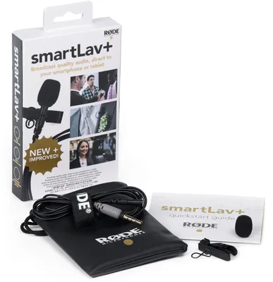 Produktbild von RODE SLAV+ Schwarz Lavalier-/Aufsteckmikrofon