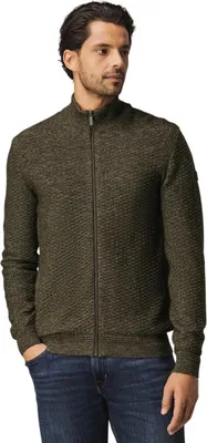 Produktbild von NZA Strickjacke grün meliert Acryl