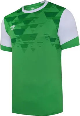 Immagine prodotto di Umbro - Maglia "Four" da uomo UO120 (S) (Smeraldo/Bianco)