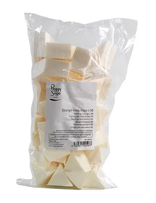 Obrázok produktu pre Peggy Sage Make-Up Sponge Gąbka do makijażu, 50 sztuk