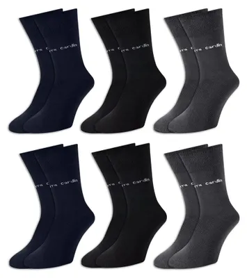Zdjęcie produktu dla Pierre Cardin skarpetki 18 par rozmiar 43-46 mężczyźni kobiety uni  garnitur skarpetki sportowe bawełna mix kolorów