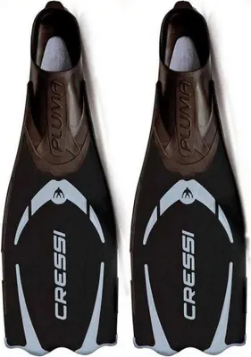 Image de Cressi Pluma Palmes de plongée Noir EU 41-42 Noir EU 41-42