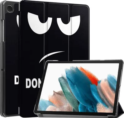 Produktbild von Samsung Galaxy Tab A9 Hülle - Tri-Fold Ständer Klapphülle mit Schlaf/Wach-Funktion - Don't Touch