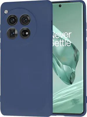Produktbild von Techsuit Soft Flex Back Cover Hülle für OnePlus 12 - Marineblau