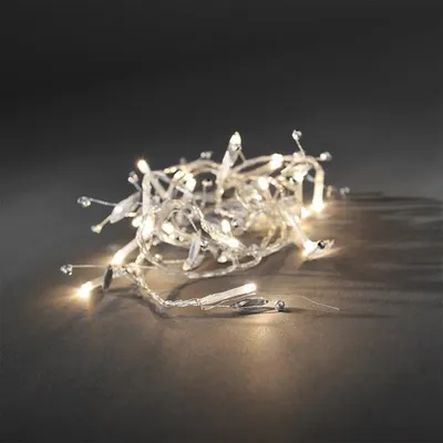 Produktbild von LED Dekolichterkette Glasperlen 20LEDs ww 3180-103