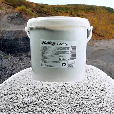 Produktbild von Hubey Perlite für Pflanzen 6 L Sauerstoffspeicher Substrat zur Bodenverbesserung