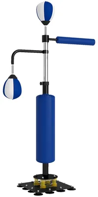 Produktbild von SPORTNOW Boxsack freistehend 140-205cm aufblasbarer Standboxsack mit Pumpe