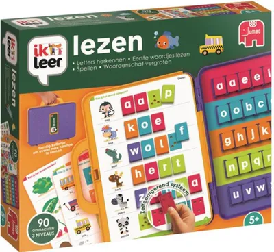 Produktbild von Jumbo Ich lerne, Bildungsspiel zu lesen