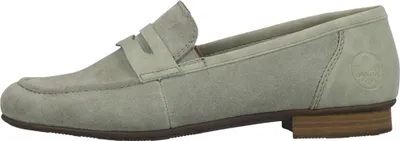 Produktbild von Rieker Damen Halbschuhe Penny Loafer Slipper 51954, Größe:38 EU, Farbe:Grün
