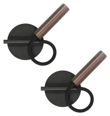 Productafbeelding van Osairous Wandlamp, binnenverlichting, 2 stuks, LED leeslamp, wandmontage, 4W, 6500K – 2 stuks, 6500K