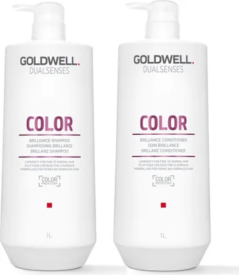Immagine prodotto di Goldwell DS Color Shampoo 1000ml + Goldwell DS Color Conditioner 1000ml