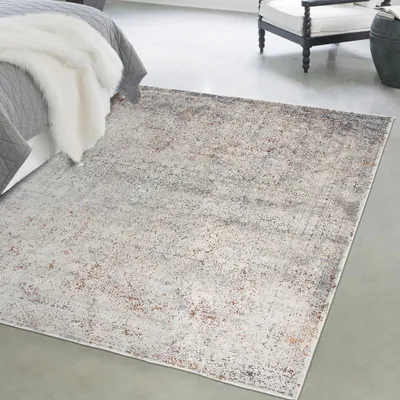 Produktbild von Mazovia Teppich Modern Abstrakt Vintage - Wohnzimmer, Schlafzimmer, Esszimmer, Büro - Mittelhaarig - Rechteckig - Motiv Abstrakt Vintage - 240x330 cm