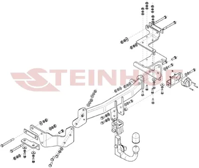 Produktbild von Z546888 Anhängerkupplung passend für KIA Sorento III 2015-2019 abnehmbar