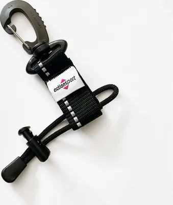 Action Sport Oktopushalter mit Freeflow-Stopp schwarz