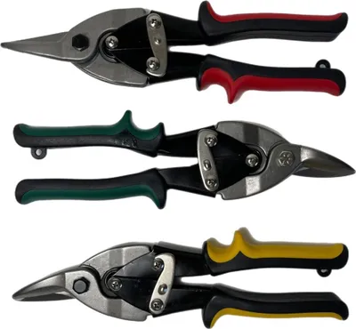 Produktbild von Blechschere Metallschere Gerade/Rechts/Links Set 250mm je 1 Stück