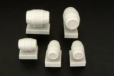 Produktbild von Brengun BRL48067 - 1/48 Wooden barrels - Neu