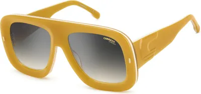 Produktbild von Carrera FLAGLAB 18 YELLOW GOLD/ GREY MIRRORED SHADE SILVER 57/18/140 Damenbrillen Sonnenbrillen