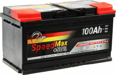 Produktbild von Starterbatterie Speed Max100Ah 900A 12V