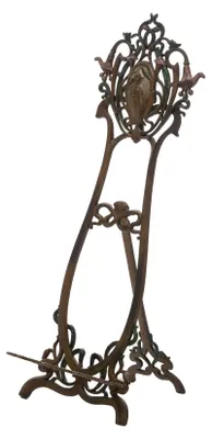 Produktbild von Staffelei 63cm Bildhalter Notenständer Nostalgie Buchständer antik Stil easel