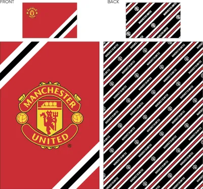 Immagine prodotto di Set piumino singolo Team Merchandise Core Stripe - Man United -