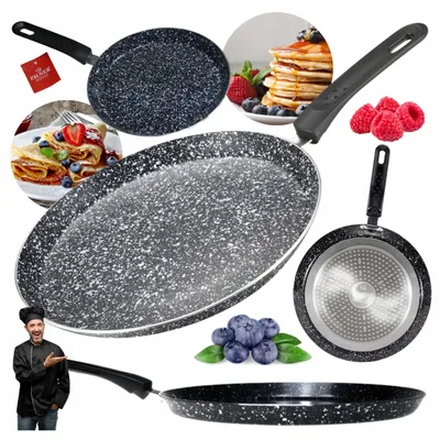 Image de Zilner Crêpière Marbrée 24 cm Antiadhésive