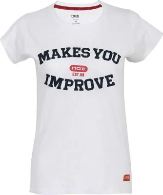 Immagine prodotto di Nox Basic T-shirt a maniche corte Bianco XS Donna Bianco XS