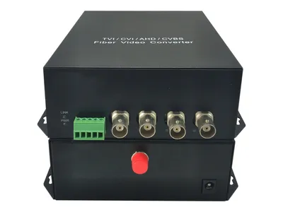 Produktbild von LEVEL ONE LEVELONE AVF-1401 4-Channel BNC over Fiber Optic Extender Kit 20km