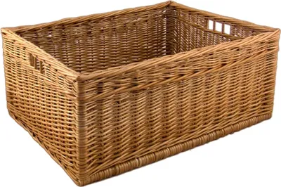 Produktbild von Auslagekorb, naturbraun, Allzweckkorb, Schrankkorb, Thekenkorb, 45x60x25cm