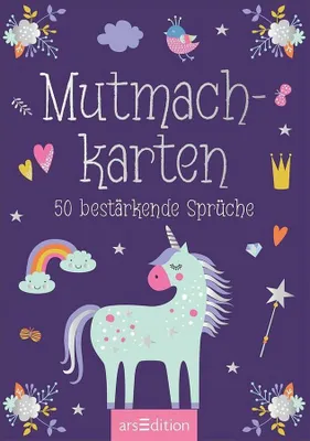 Obrázek produktu pro Mutmachkarten - Einhorn