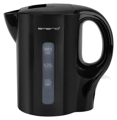 Produktbild von Emerio Wasserkocher WK-133947 1,0 Liter 1200 Watt schwarz