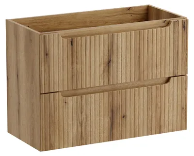 Image de Meuble sous-vasque 80 cm, 2 tiroirs