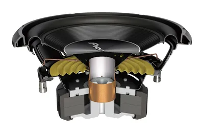 Produktbild von Pioneer TS-A250D4, 25,4 cm (10"), Subwoofer-Treiber, 400 W, 4 Ohm