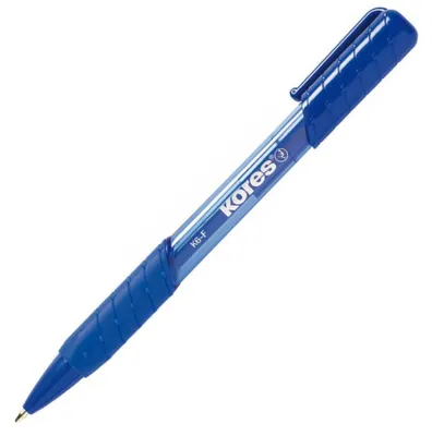 Immagine prodotto di Kores KP38611 Kores Einweg-Druckkugelschreiber K-PEN K6, blau, F