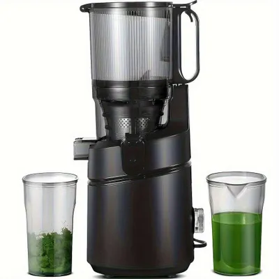 Image de Extracteur de jus lent - Centrifuge à jus - Extracteur de jus - Extracteur de jus de fruits et légumes - Capacité : 1,8 litre - Puissance : 250 watts