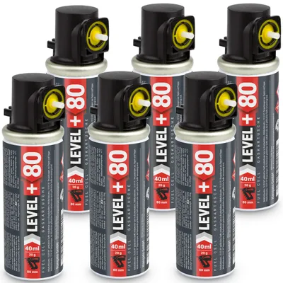 Produktbild von LEVEL+ Ersatzkartusche 6 St. 20gr/40ml/80mm für Stiftnagler L+80