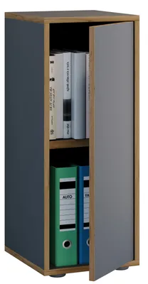 Immagine prodotto di Armadio dell'ufficio del gabinetto del file del gabinetto del gabinetto di legno Salia 2-fold Larghezza 30 cm Porta di tornitura